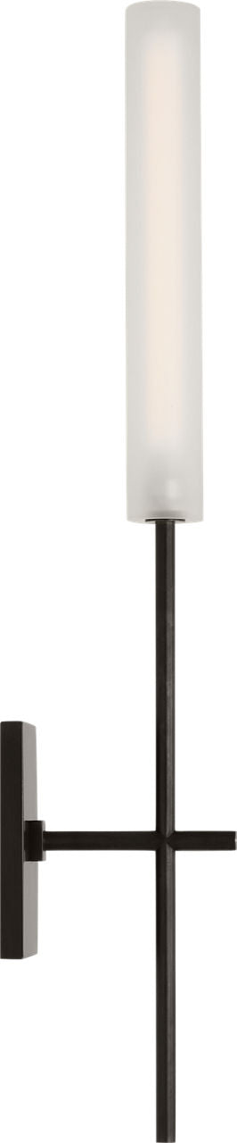 Fay 18" Sconce | Bronze | Frosted Glass