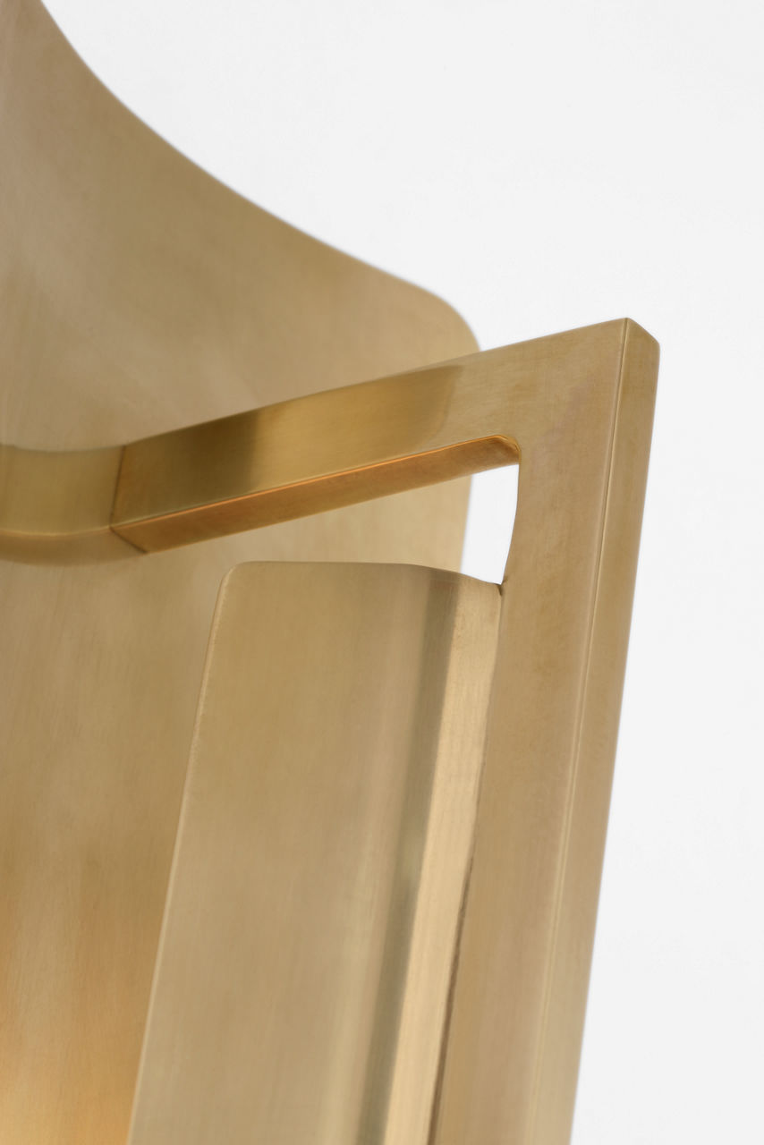Tristan 20" Reflector Sconce | Hand-Rubbed Antique Brass
