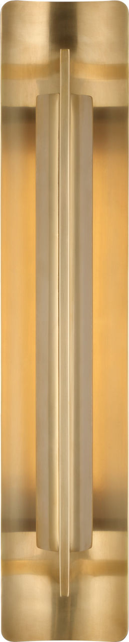 Tristan 20" Reflector Sconce | Hand-Rubbed Antique Brass