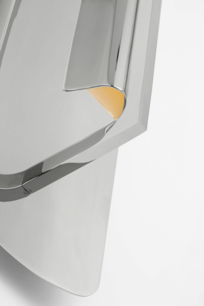 Tristan 20" Reflector Sconce | Polished Nickel