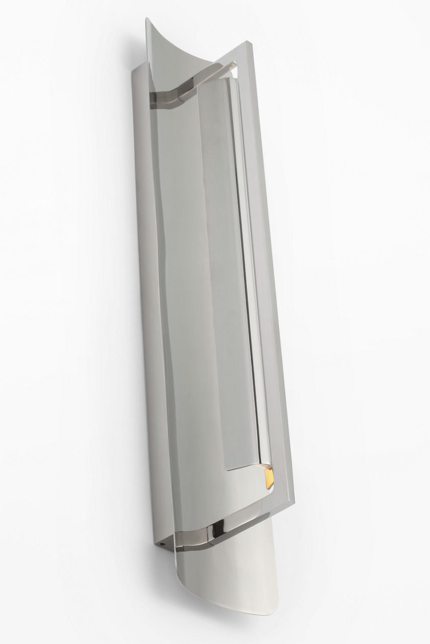 Tristan 20" Reflector Sconce | Polished Nickel