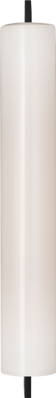 Bowen 21" Linear Bath Sconce | Bronze | White Glass Shade
