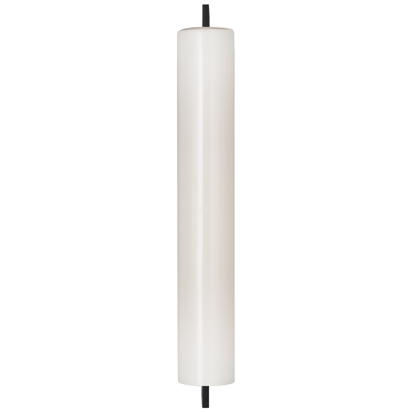 Bowen 21" Linear Bath Sconce | Bronze | White Glass Shade