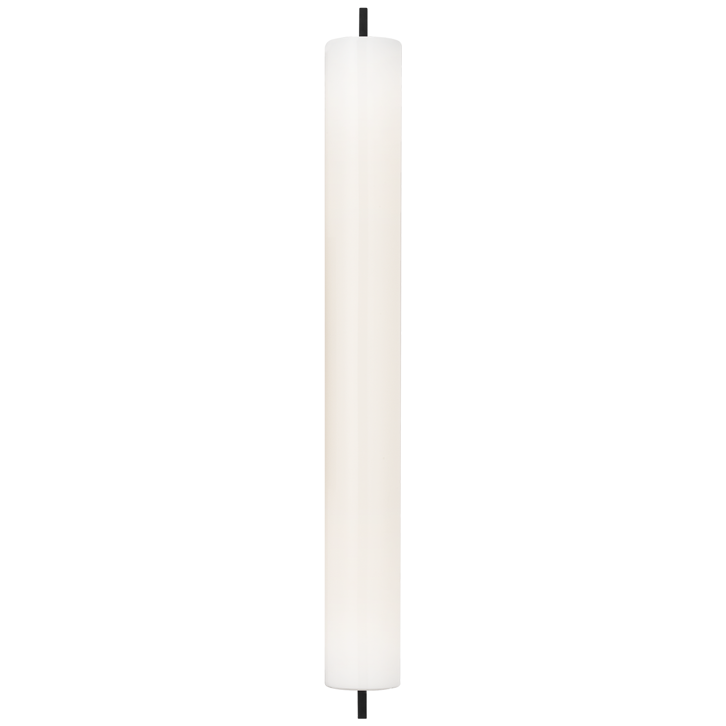Bowen 28" Linear Bath Sconce | Bronze | White Glass Shade