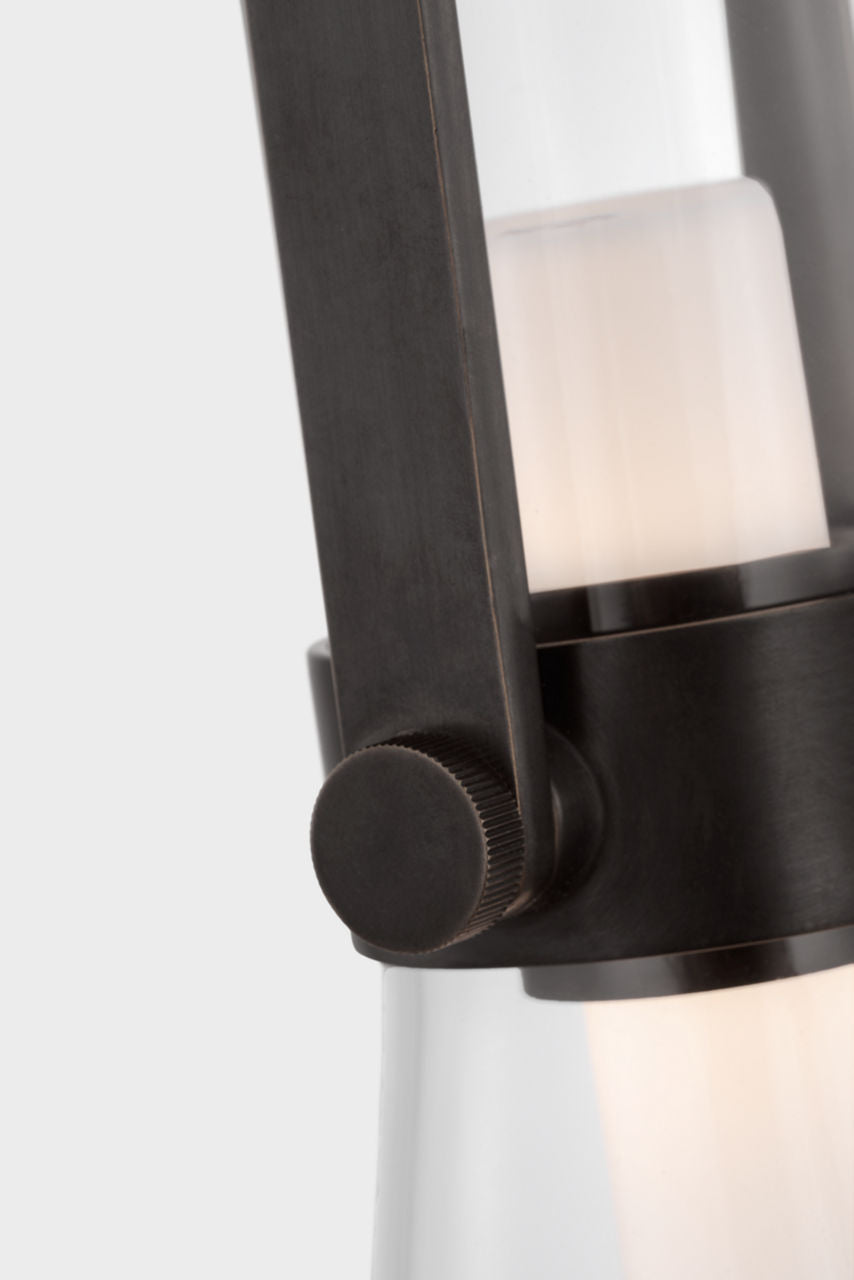 Larkin 5.5" Conical Pendant | Bronze | Clear Glass