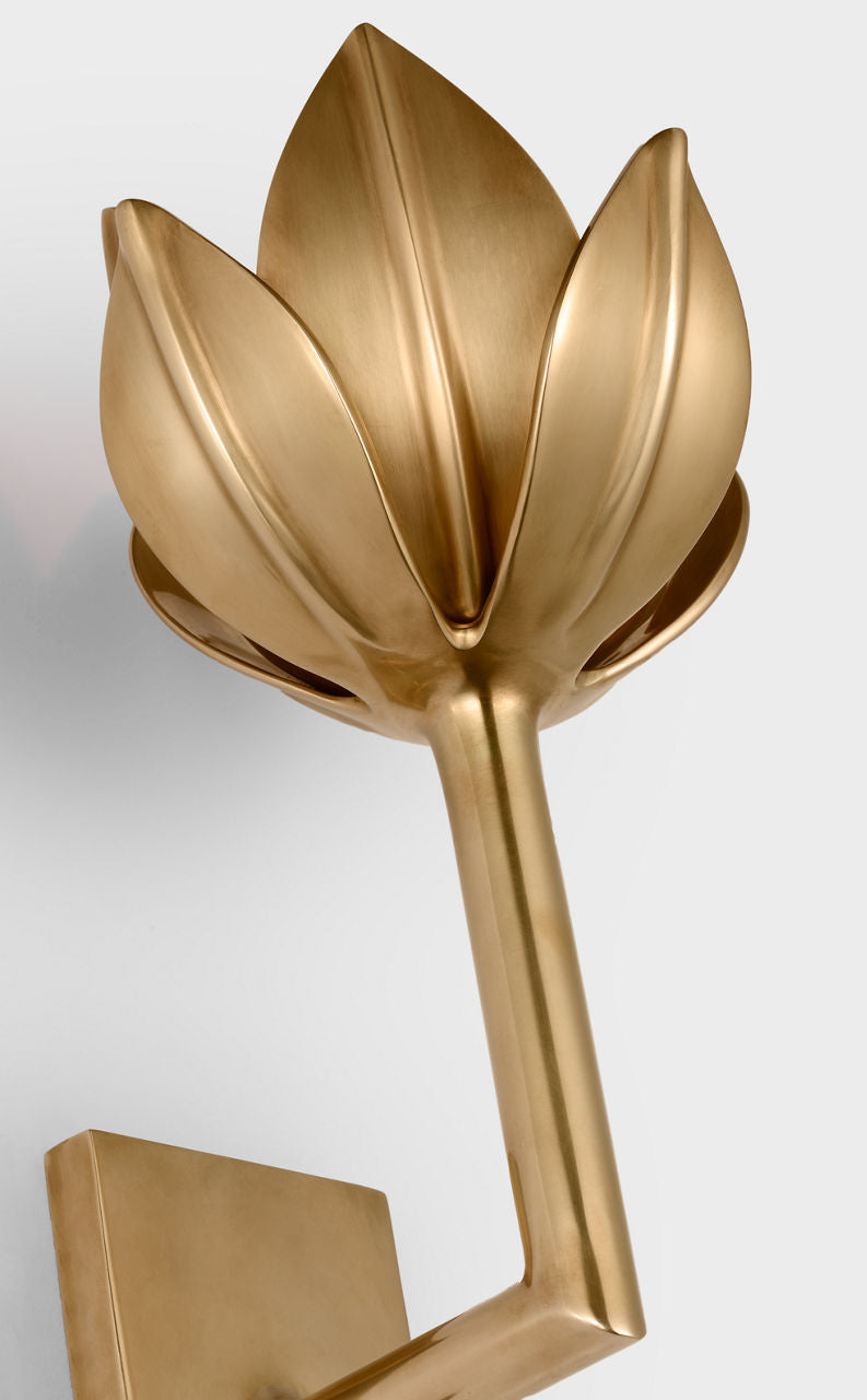 Alberto Small Sconce | Antique-Burnished Brass