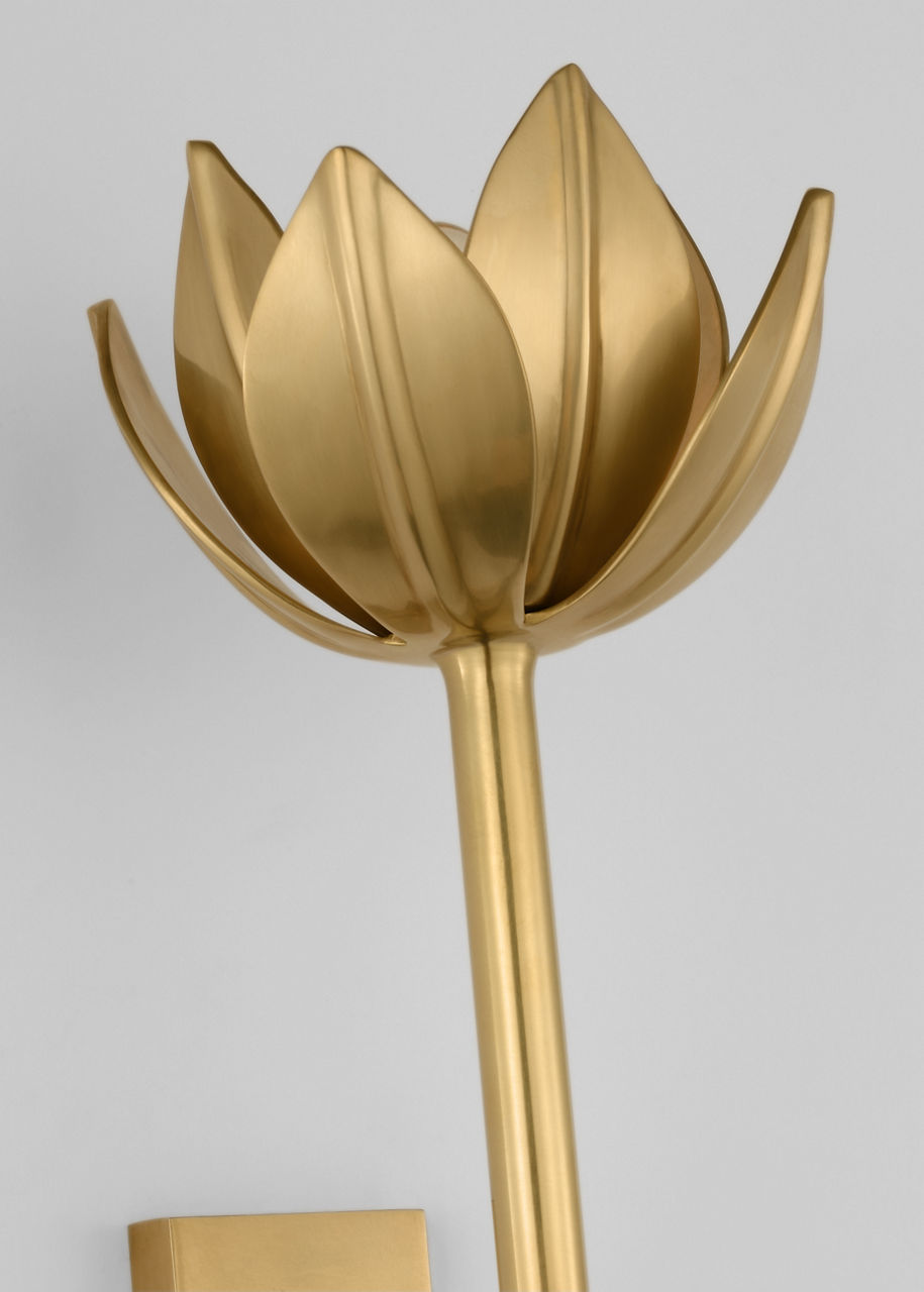Alberto Medium Sconce | Antique-Burnished Brass