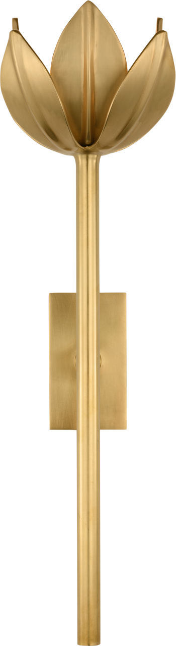 Alberto Medium Sconce | Antique-Burnished Brass