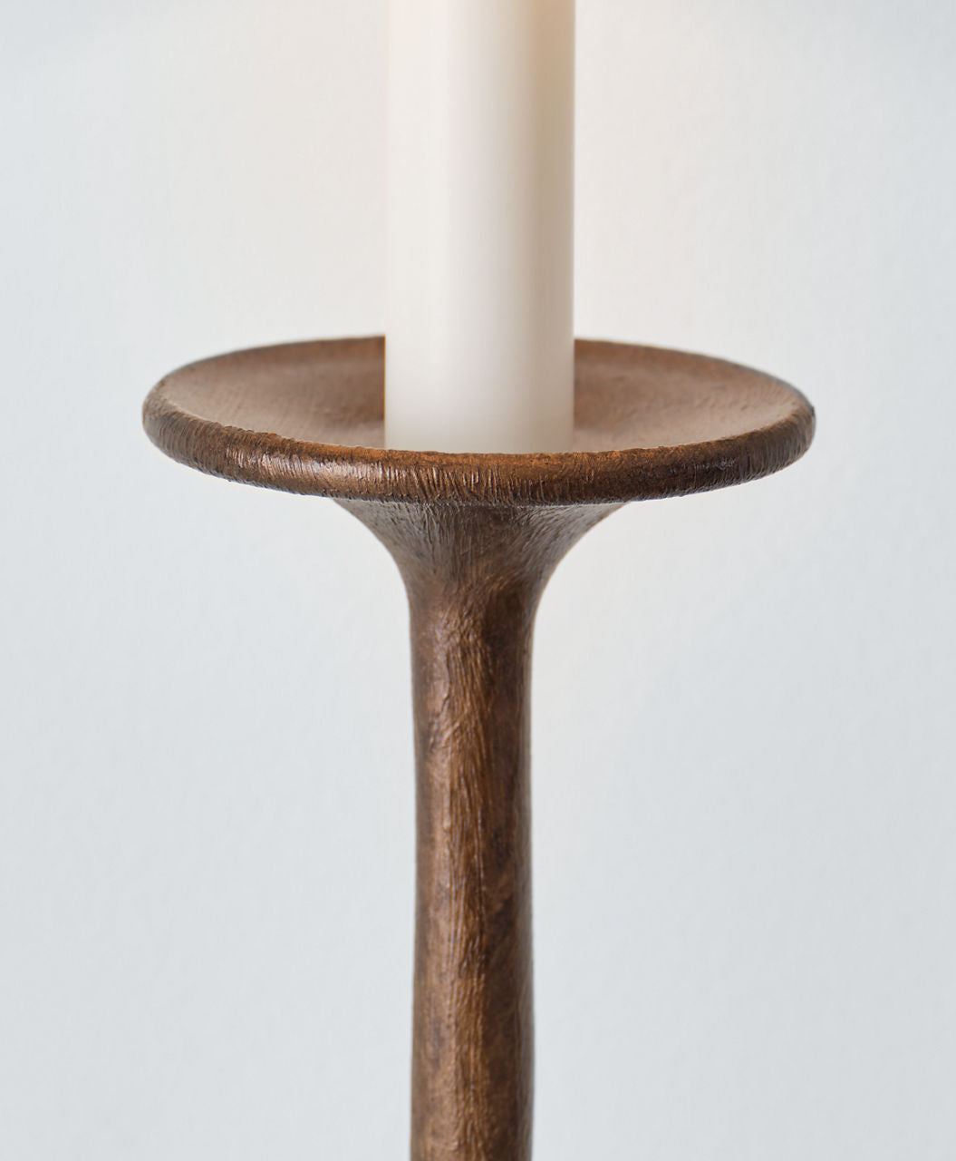 Catina Large Tail Sconce | Antique Bronze Leaf | Linen Shade