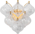 Caselli 15" Sconce | Gild | Clear Glass