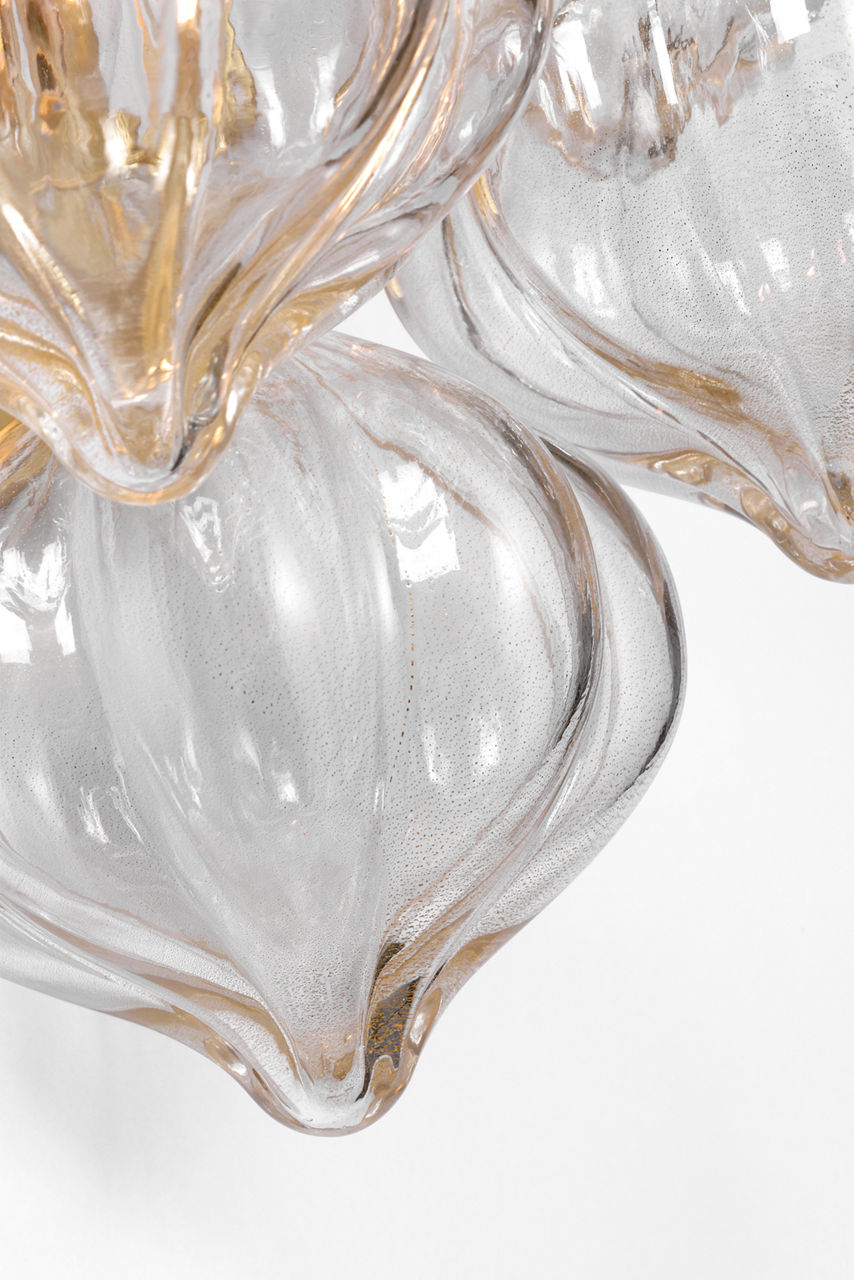 Caselli 15" Sconce | Gild | Gold Fleck Glass