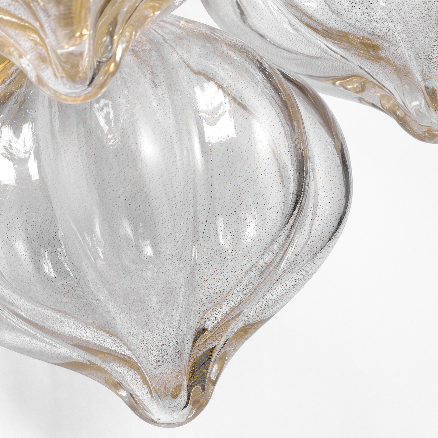 Caselli 15" Sconce | Gild | Gold Fleck Glass