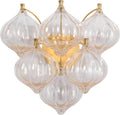 Caselli 15" Sconce | Gild | Gold Fleck Glass