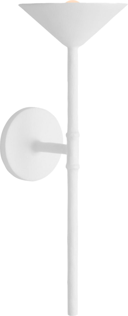 Eleanor 21" Tail Sconce | Plaster White