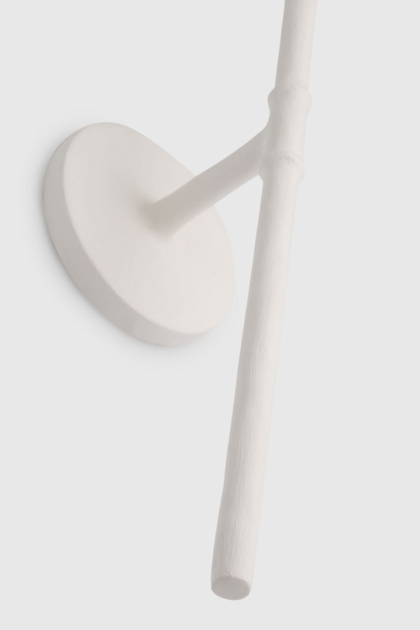 Eleanor 21" Tail Sconce | Plaster White