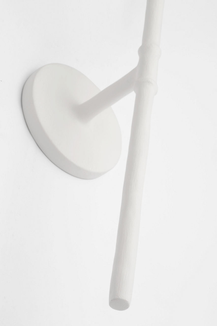 Eleanor 21" Tail Sconce | Plaster White