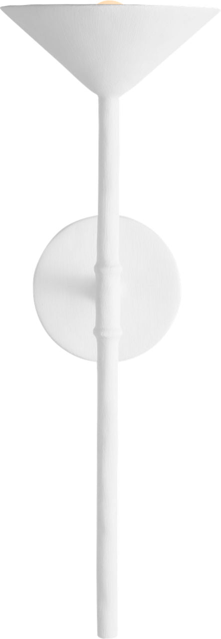 Eleanor 21" Tail Sconce | Plaster White