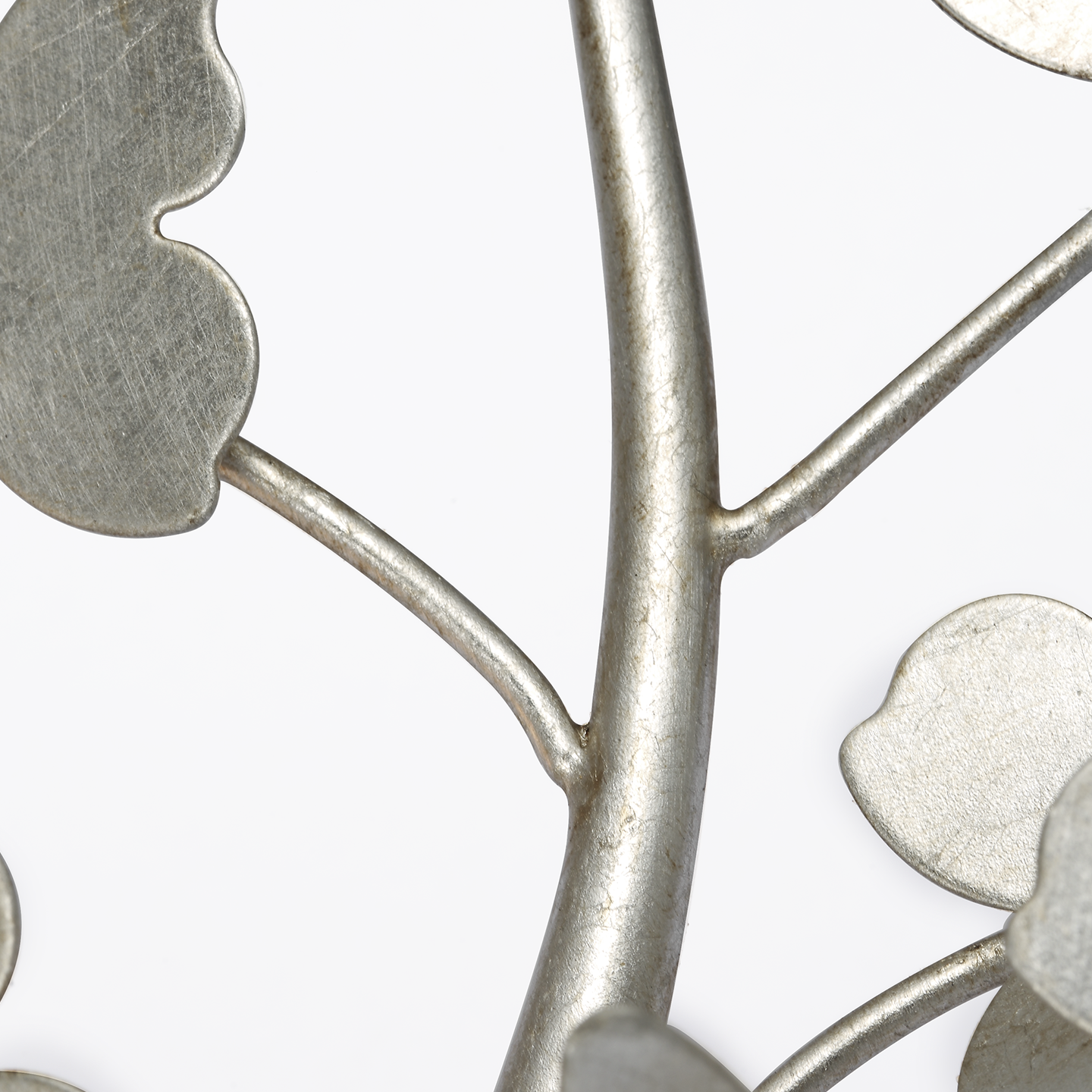 Farfalle 29" Right Sconce | Burnished Silver Leaf