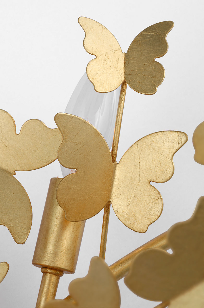 Farfalle 29" Right Sconce | Gild
