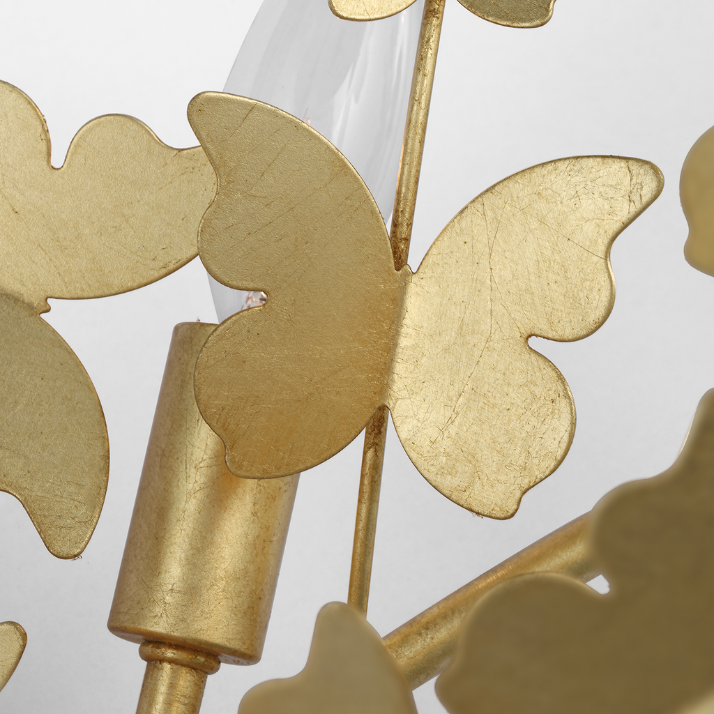 Farfalle 29" Right Sconce | Gild