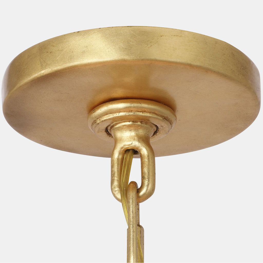 Acadia 30" Medium Chandelier | Antique Gold Leaf