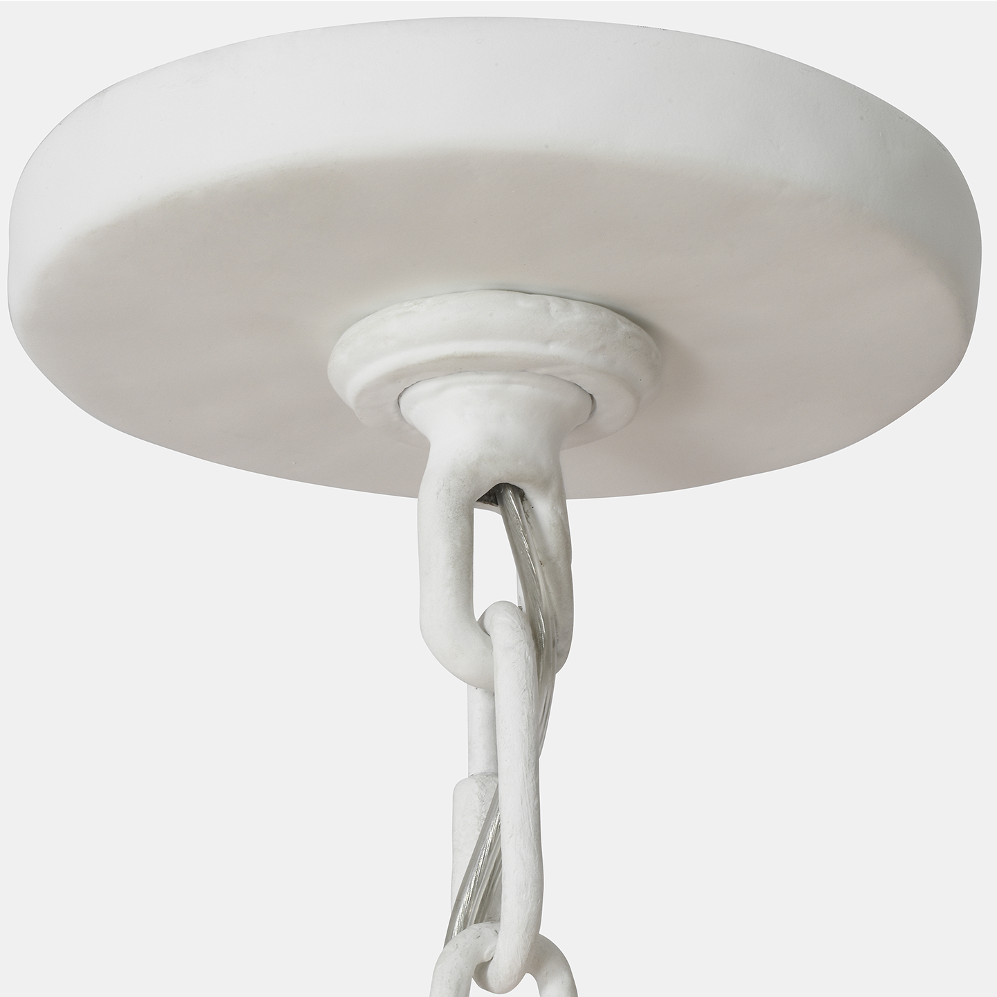 Acadia 30" Medium Chandelier | Plaster White