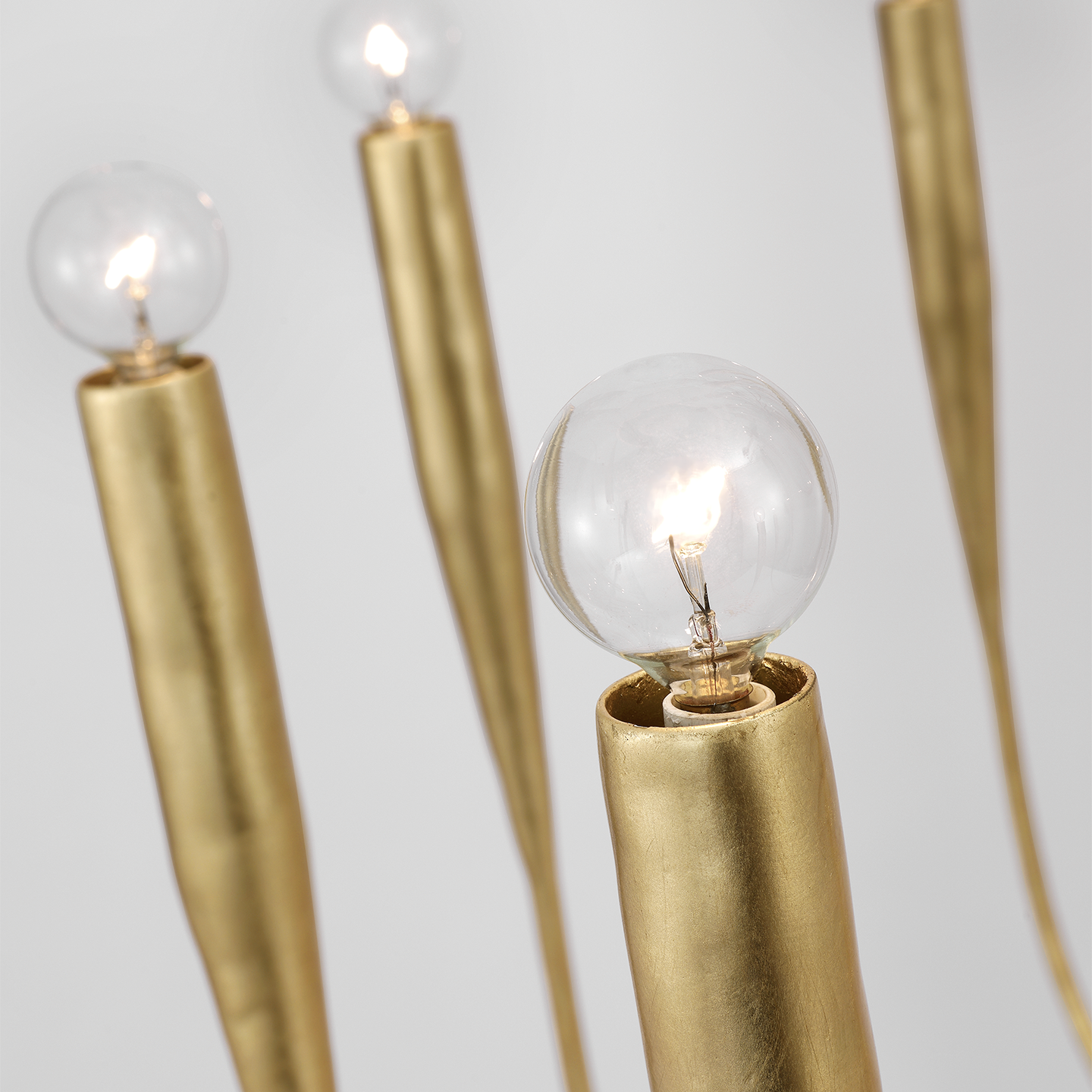 Acadia 52" Grande Chandelier | Antique Gold Leaf