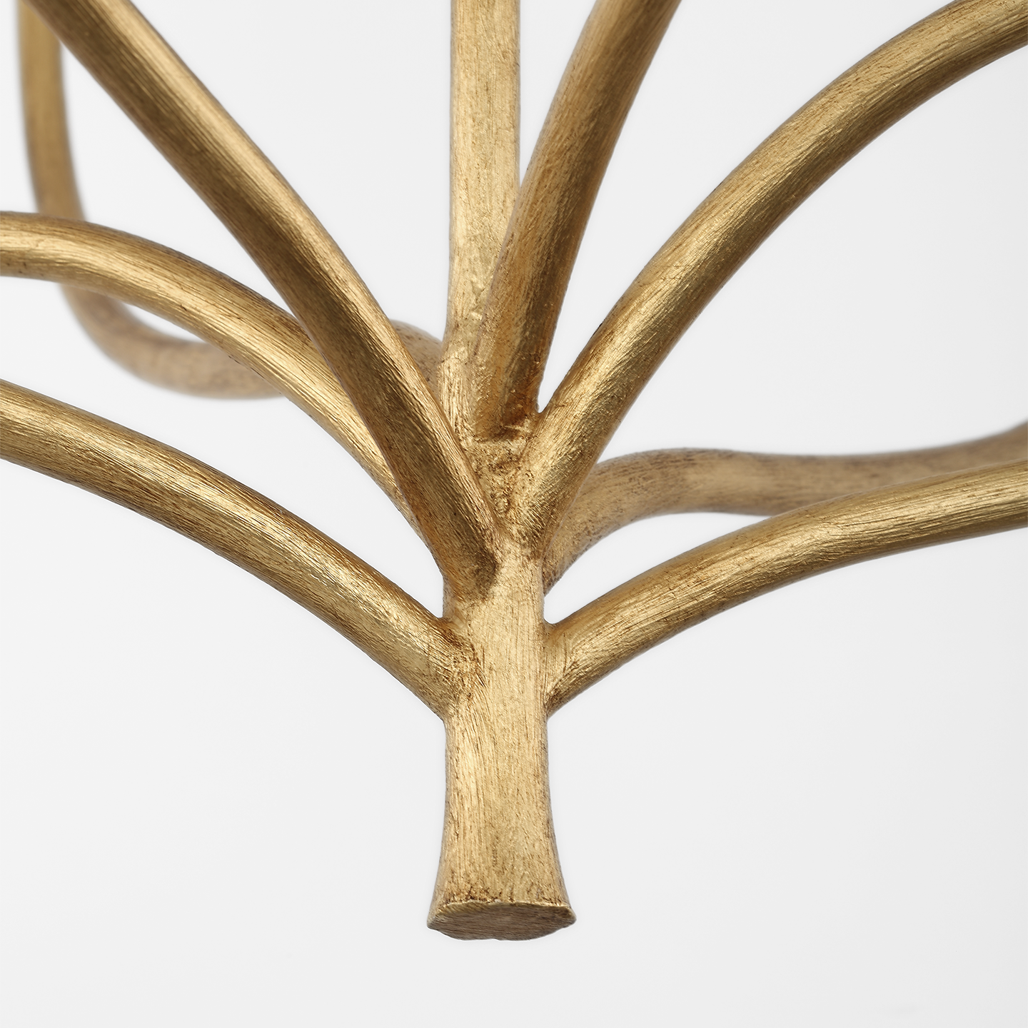 Marini 33" Chandelier | Antique Gold Leaf