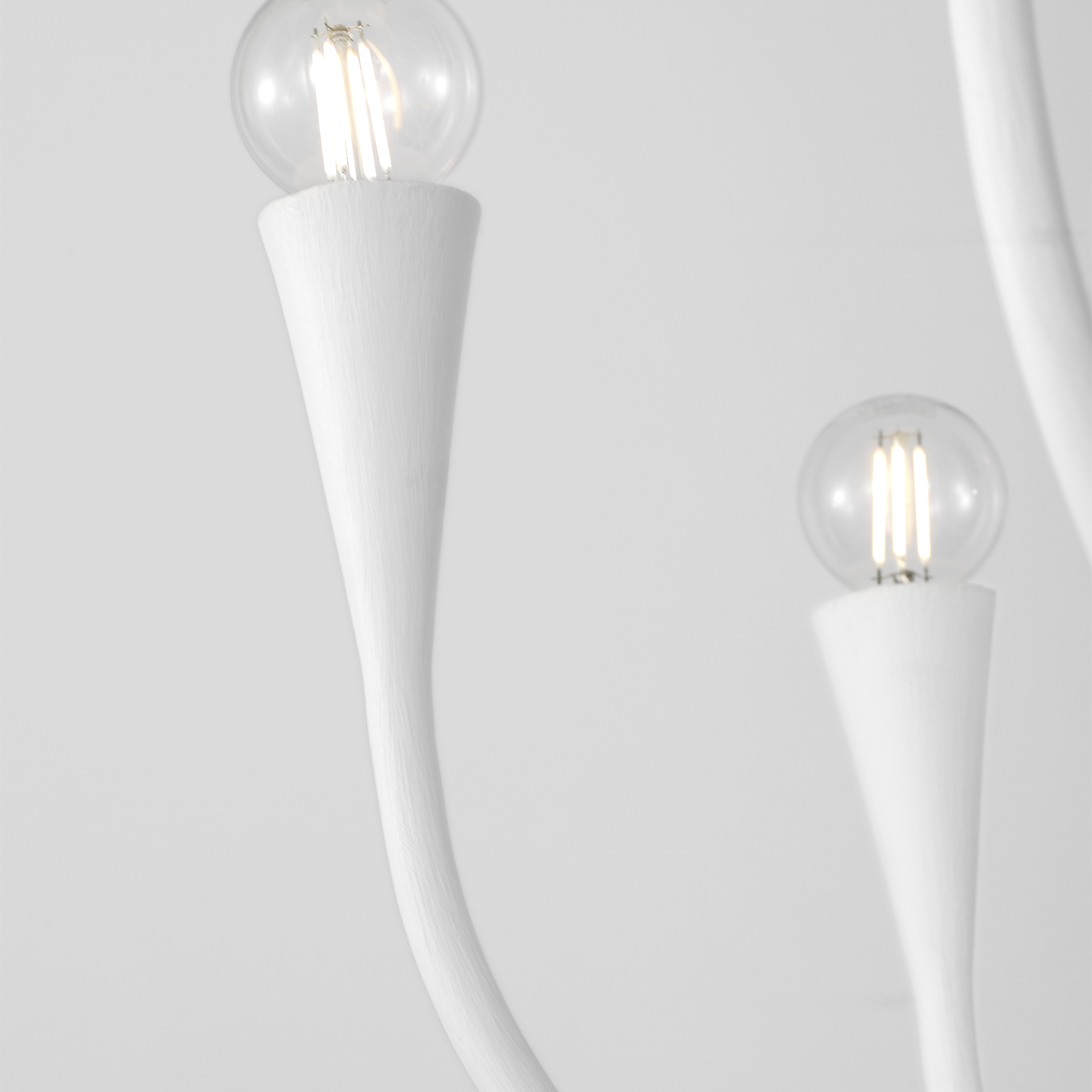 Marini 33" Chandelier | Plaster White