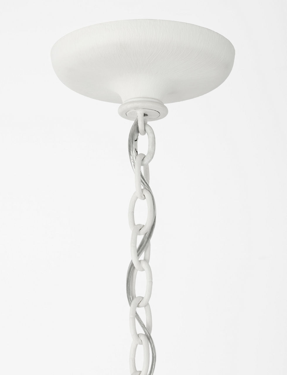 Marini 33" Chandelier | Plaster White