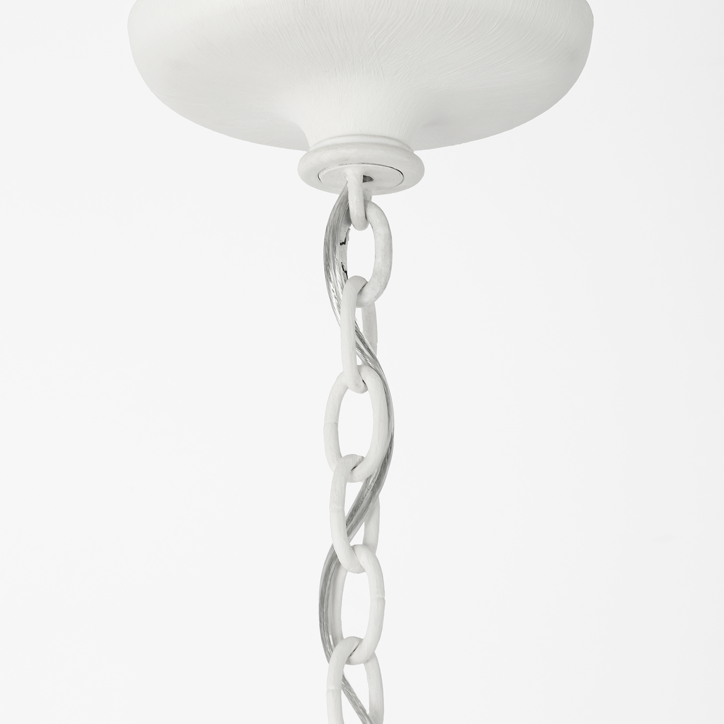 Marini 33" Chandelier | Plaster White