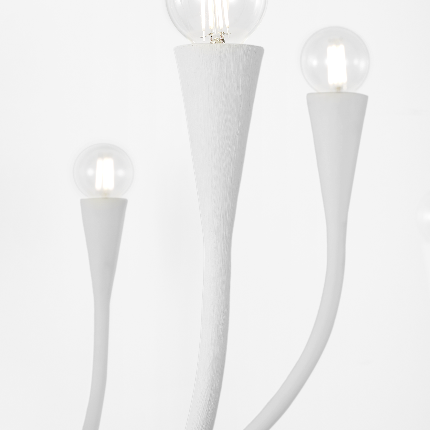 Marini 43" Chandelier | Plaster White