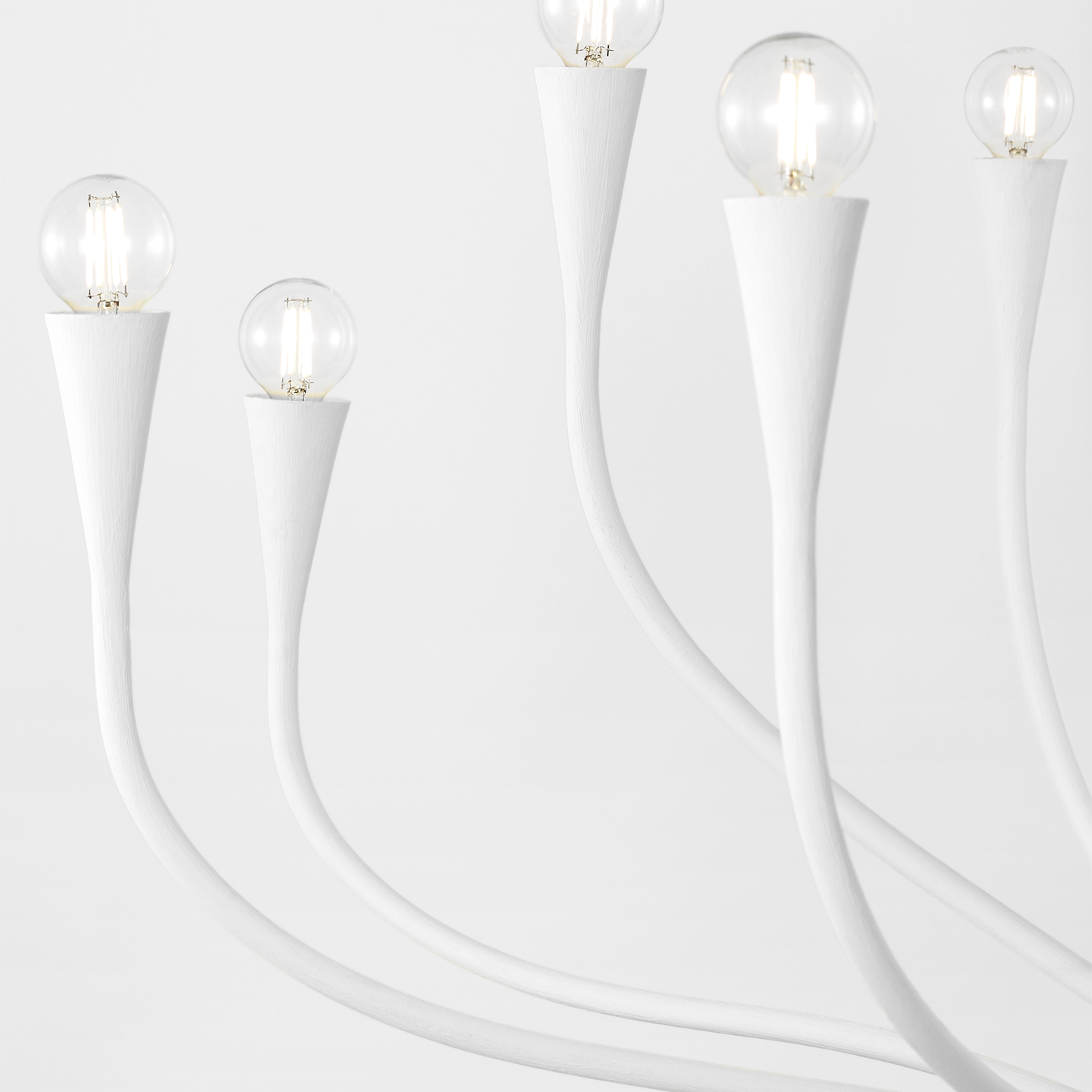 Marini 43" Chandelier | Plaster White