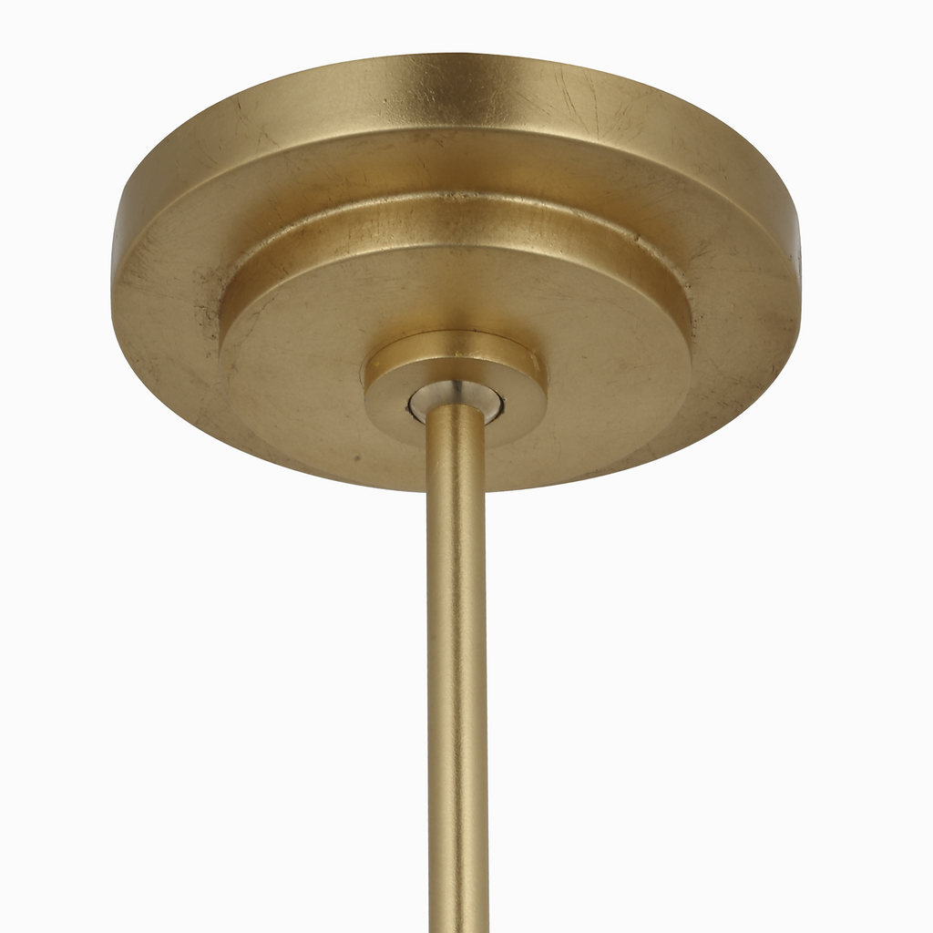 Chalmette 6" Layered Pendant | Gild