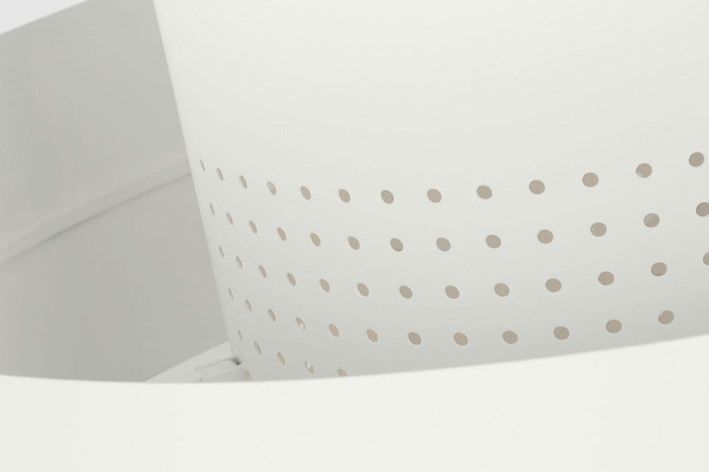 Chalmette 38" Layered Pendant | Plaster White