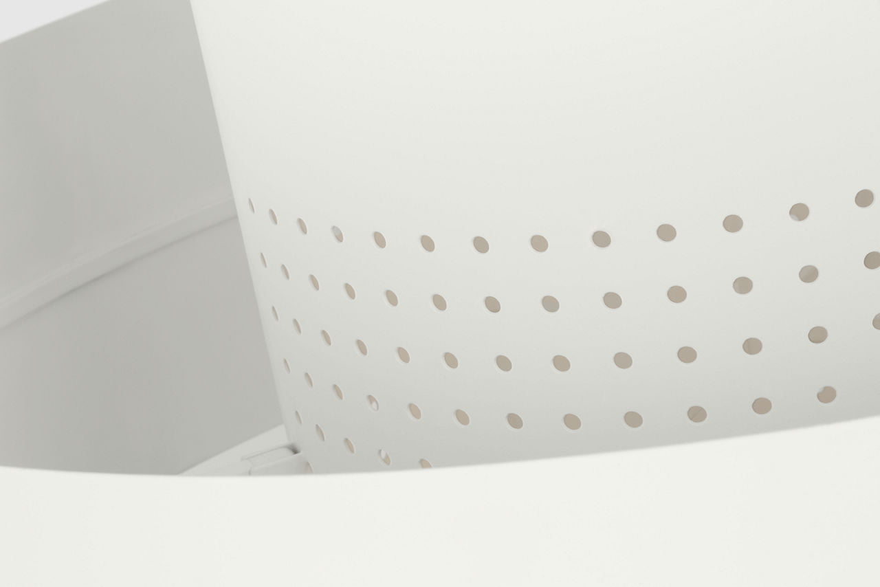 Chalmette 38" Layered Pendant | Plaster White