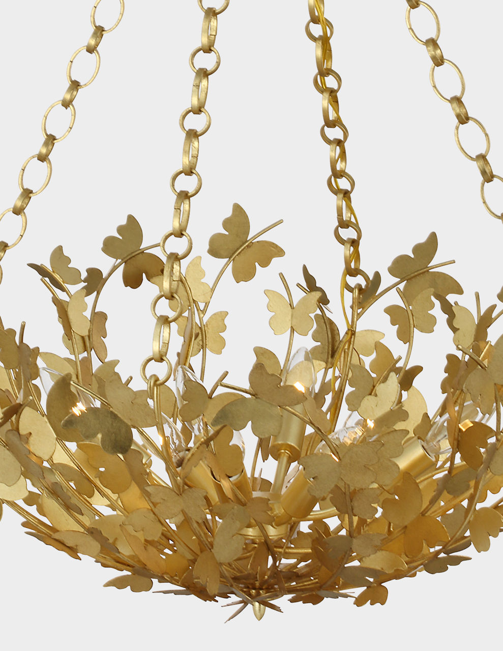 Farfalle 30" Basket Chandelier | Gild