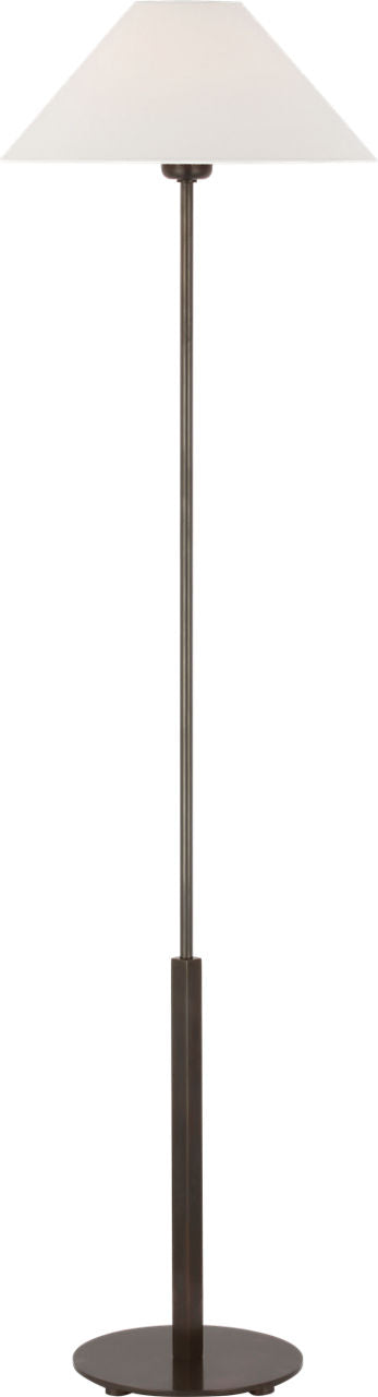 Hackney Cordless Floor Lamp | Bronze | Linen Shade