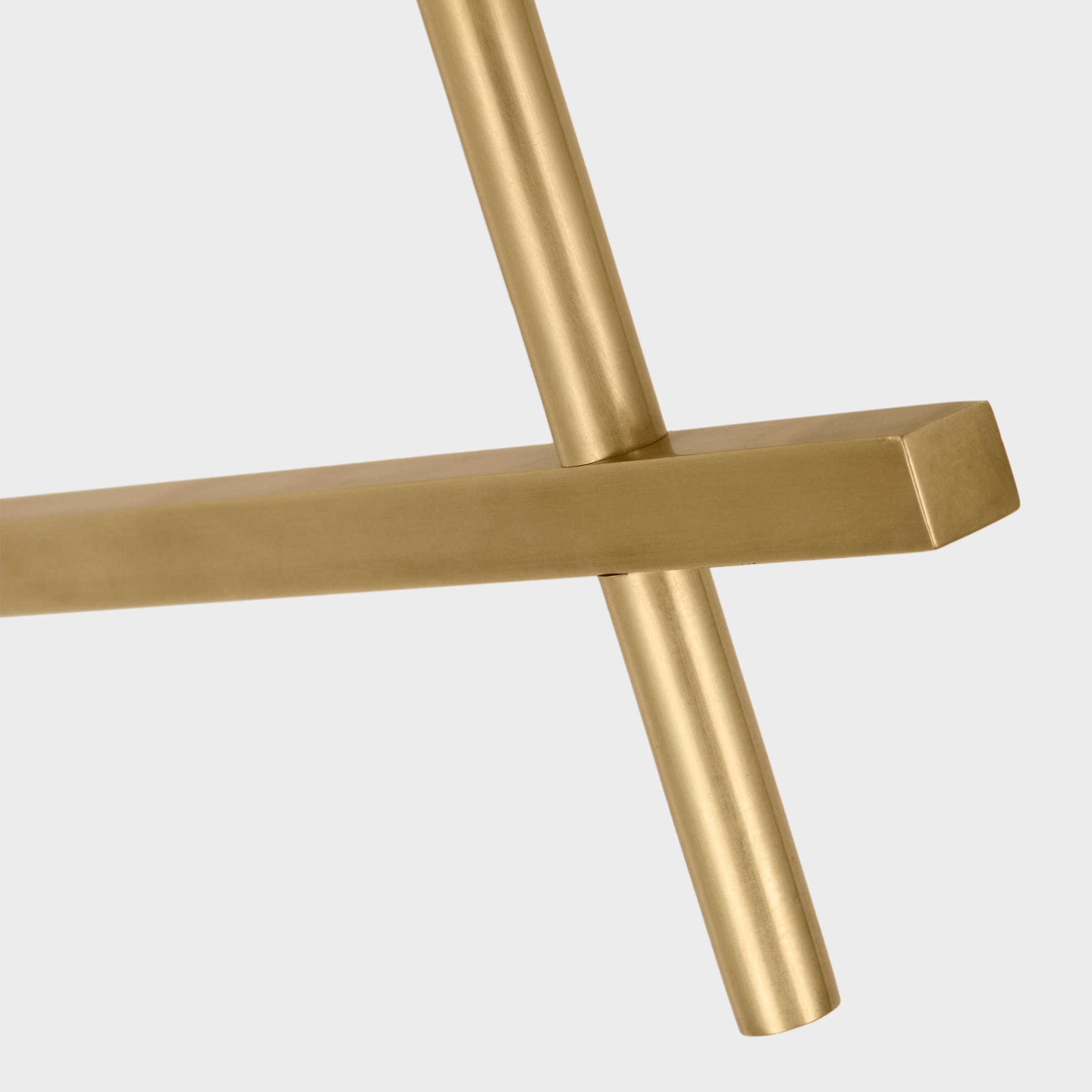Hackney Cordless Bridge Arm Floor Lamp | Hand-Rubbed Antique Brass | Linen Shade