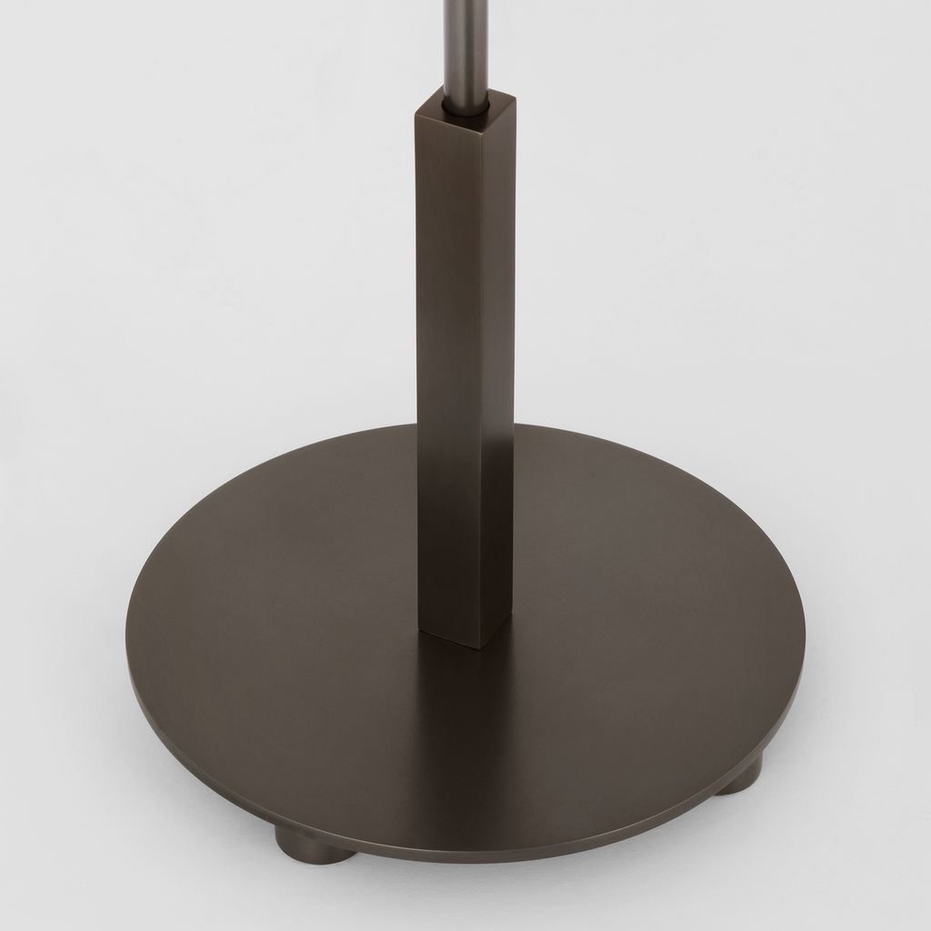 Hackney 24" Cordless Buffet Lamp | Bronze | Linen Shade