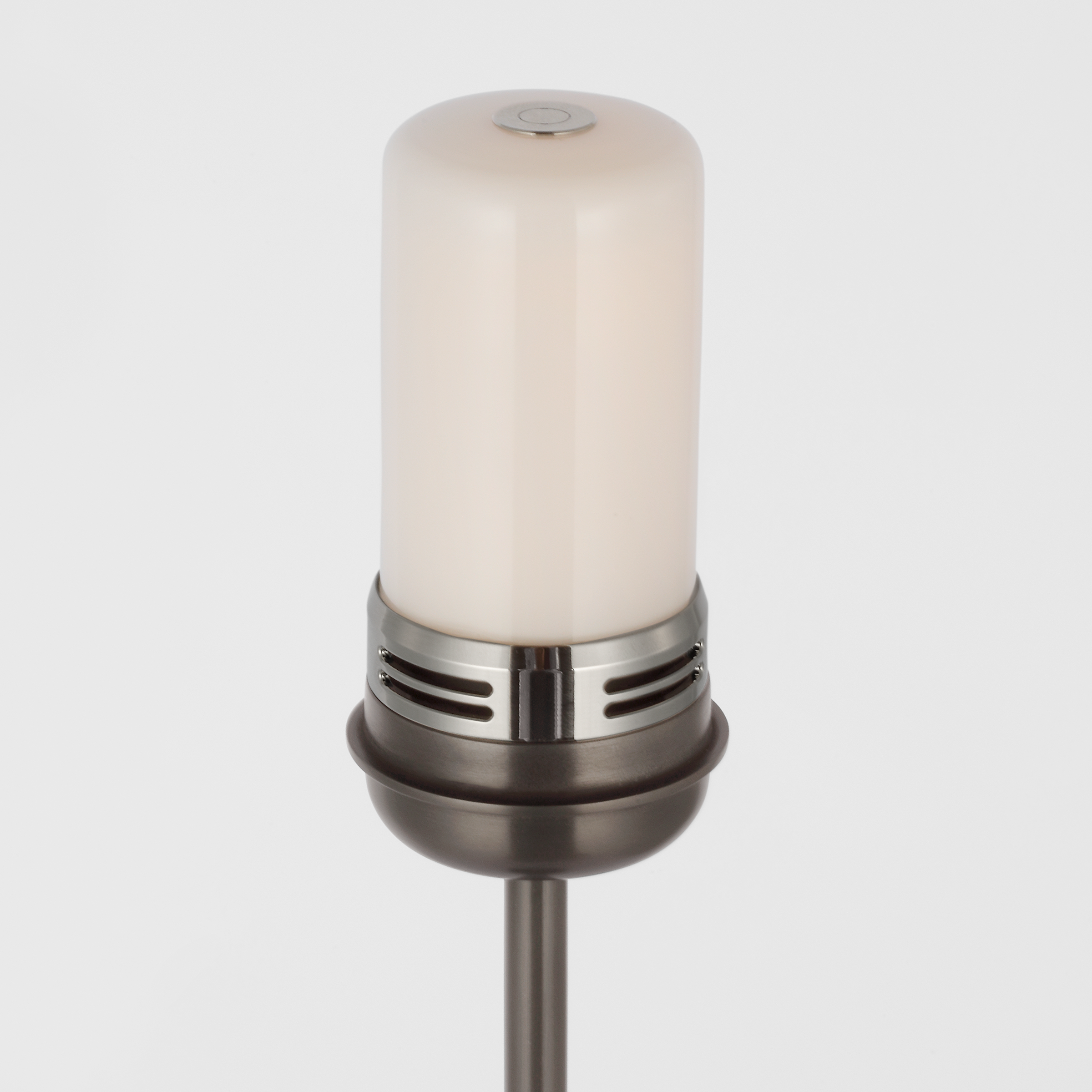 Hackney 24" Cordless Buffet Lamp | Bronze | Linen Shade