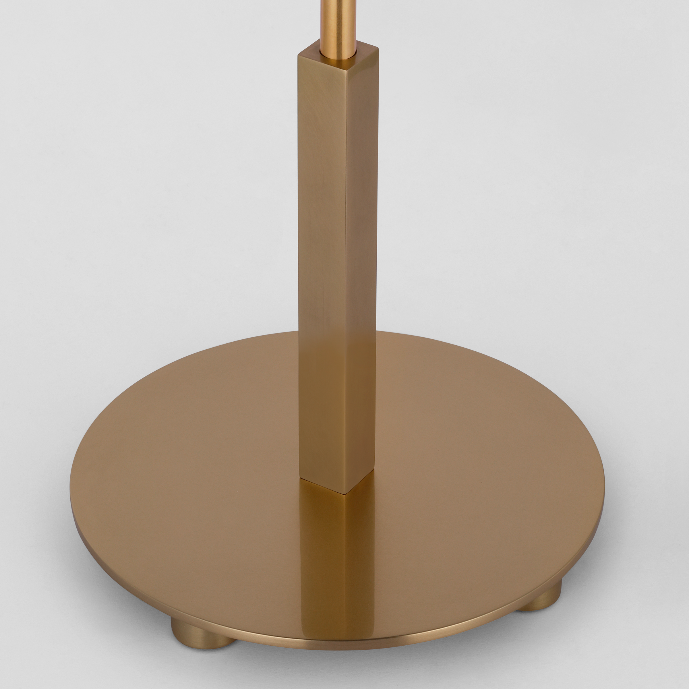 Hackney 24" Cordless Buffet Lamp | Hand-Rubbed Antique Brass | Linen Shade