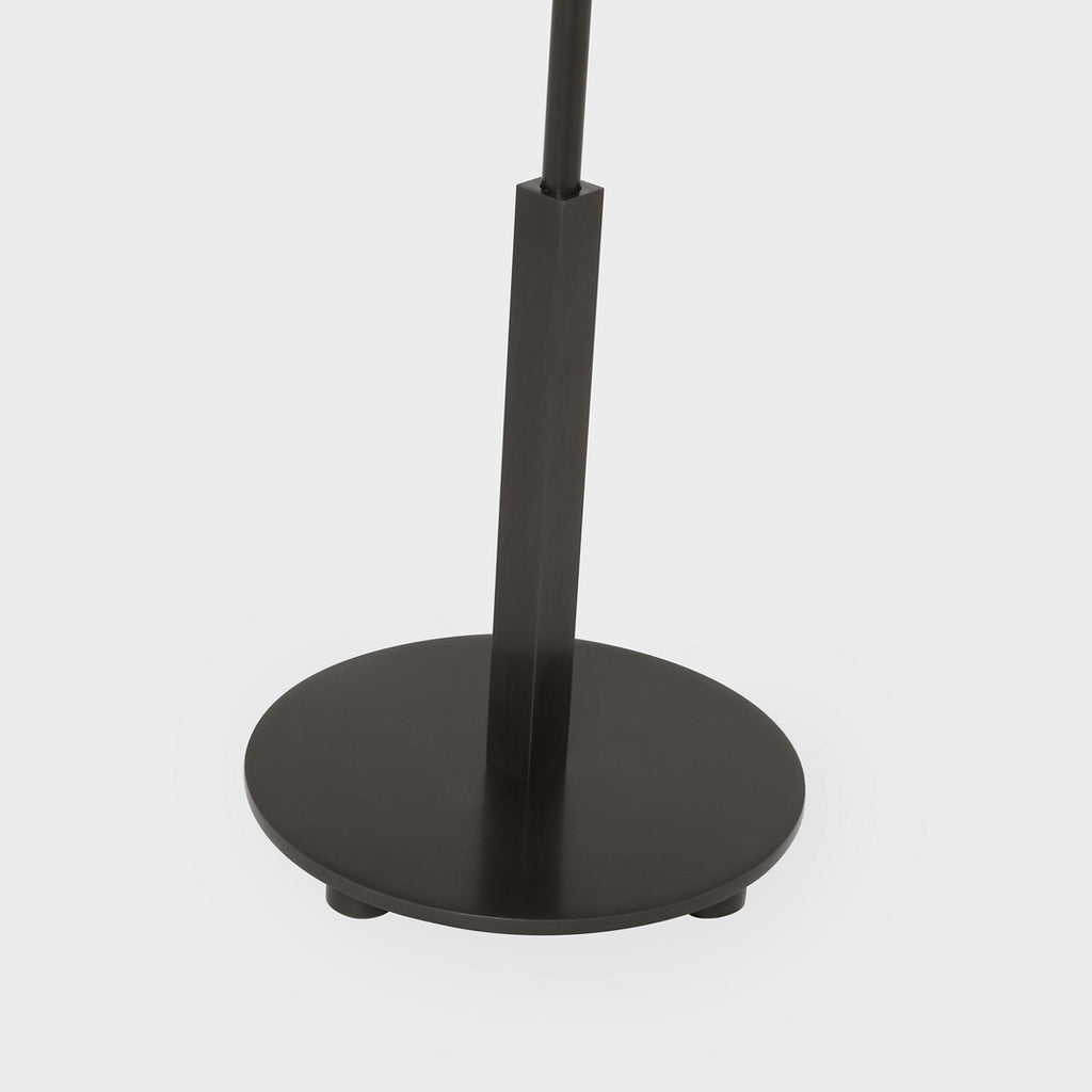 Hackney Buffet Lamp | Bronze | Linen Shade