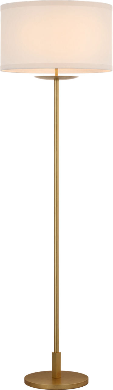 Walker 58" Cordless Floor Lamp | Gild | Linen Shade