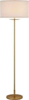 Walker 58" Cordless Floor Lamp | Gild | Linen Shade