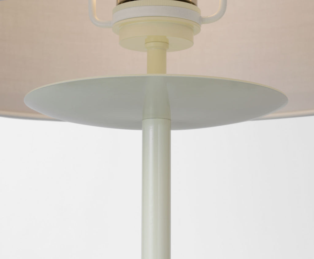 Walker 58" Cordless Floor Lamp | Light Cream | Natural Linen Shade