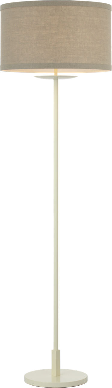 Walker 58" Cordless Floor Lamp | Light Cream | Natural Linen Shade