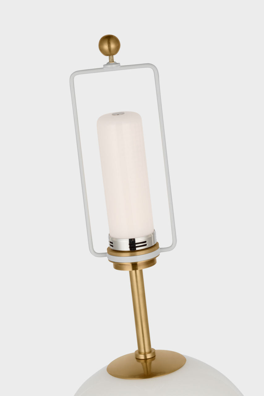 Elsie Cordless Table Lamp | Cream | Linen Shade