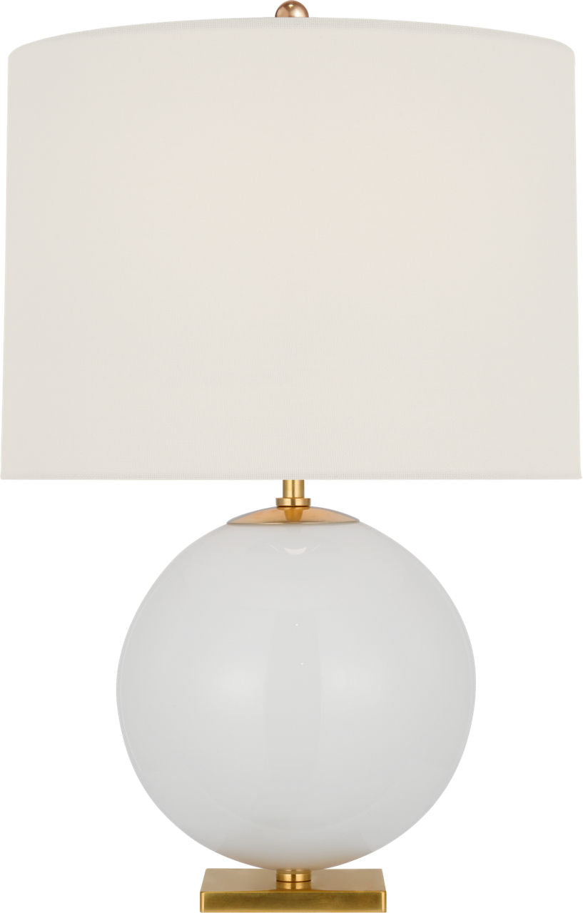 Elsie Cordless Table Lamp | Cream | Linen Shade