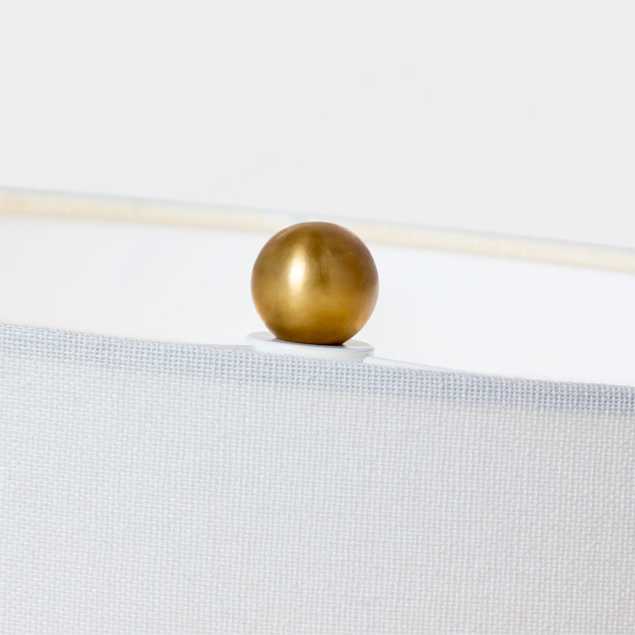 Saxon Large Table Lamp | Blush | Linen Shade